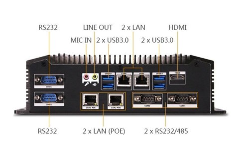 Industrial computer KTB-2124L Fanless Industrial Computer