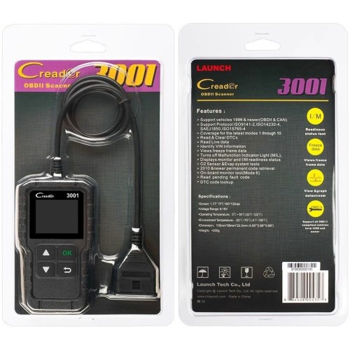 LAUNCH Car diagnostic equipment CR3001