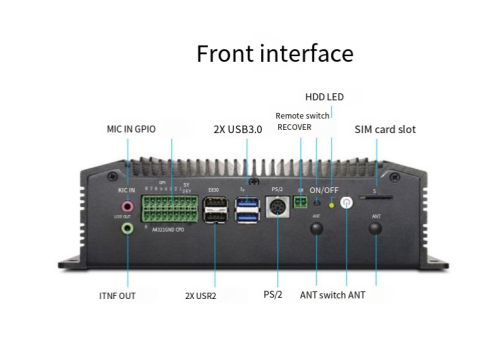 Industrial computer KTB-3720P Fanless Industrial Computer