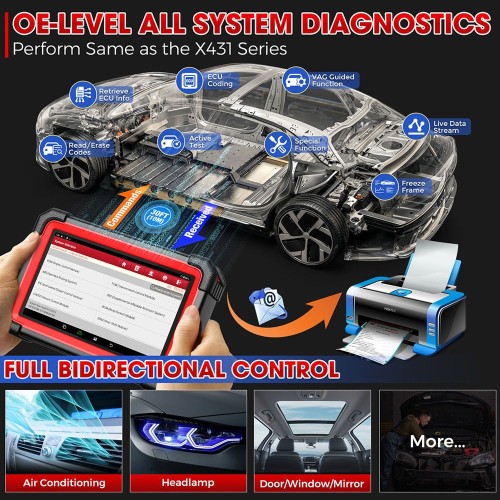 LAUNCH Car diagnostic equipment CRP919E BT