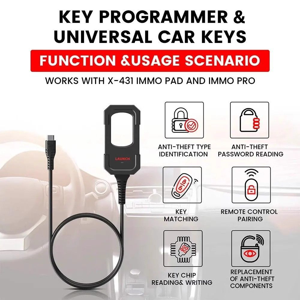 LAUNCH Car diagnostic equipment  X431 Key Programme